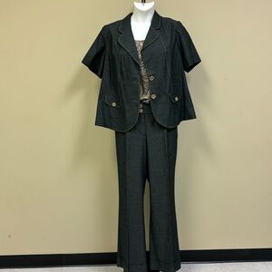 Plus size Lane Bryant summer pant set